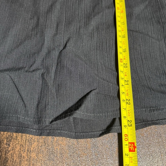 Marsha and Julio For Componix Wood Bead Black Gauzy Tank Top Sleeveless Shirt M - Picture 7 of 7